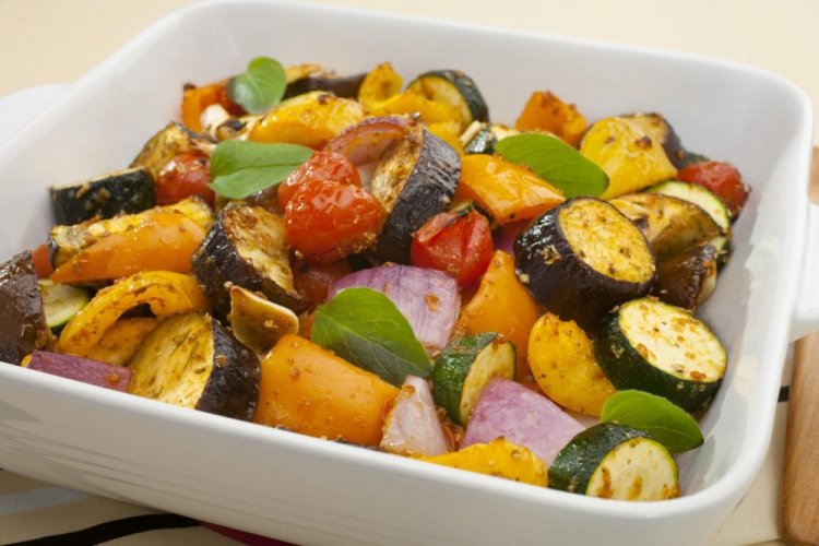 Fresh Vegetables in an Air Fryer