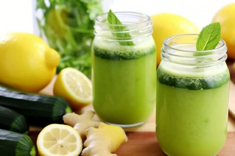 Zucchini and Lemon Juice for Winter