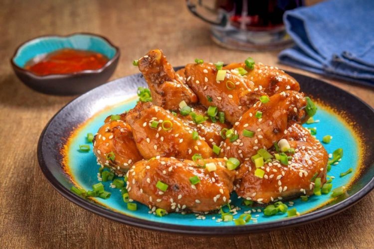 Air Fryer Ginger Chicken Wings