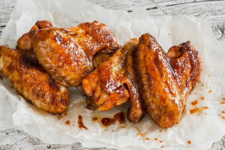 Air Fryer Chicken Wings with Soy Sauce