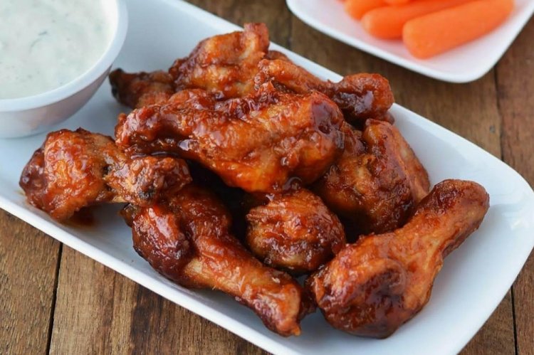 Air Fryer BBQ Chicken Wings
