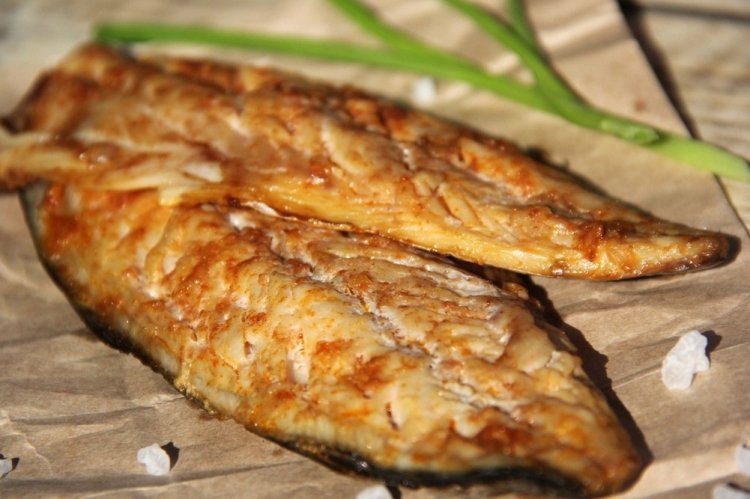Caballa al horno en freidora de aire