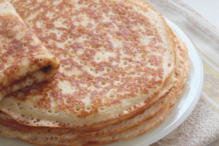 Yeast Pancakes without Eggs
