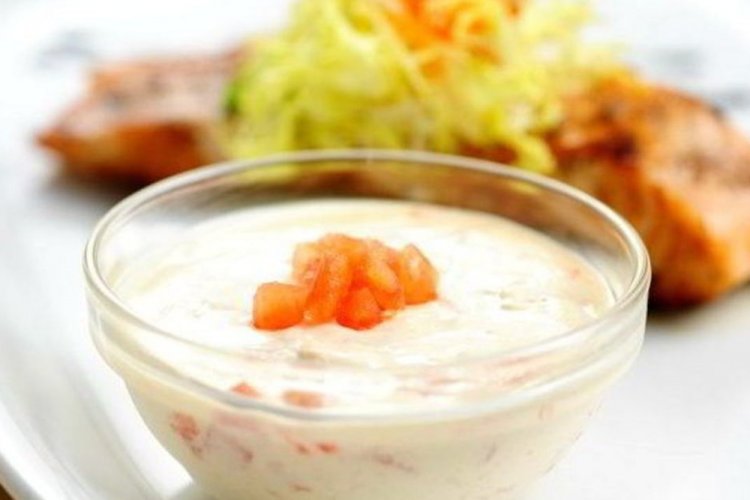 Cloudberry Sour Cream Sauce