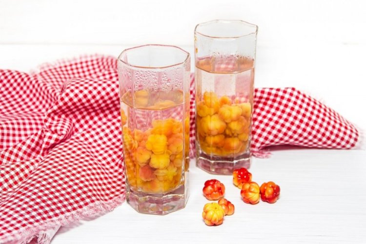 Summer Cloudberry Compote