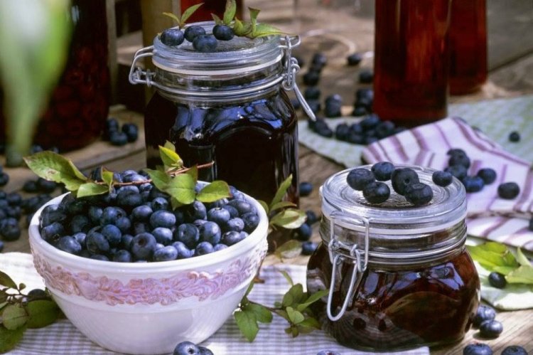 Quick Blueberry Jam for Winter