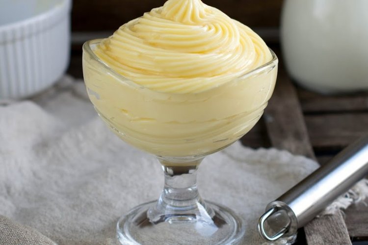 Eggless Custard for Cake