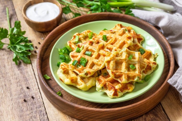 Mashed Potato Waffles