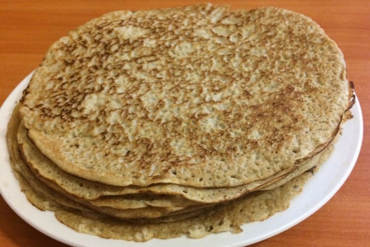 Oatmeal Whey Pancakes