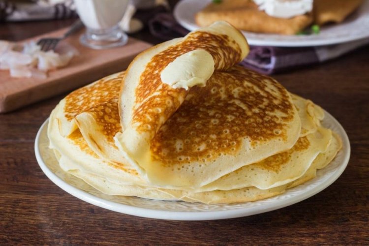 Yeast Whey Pancakes