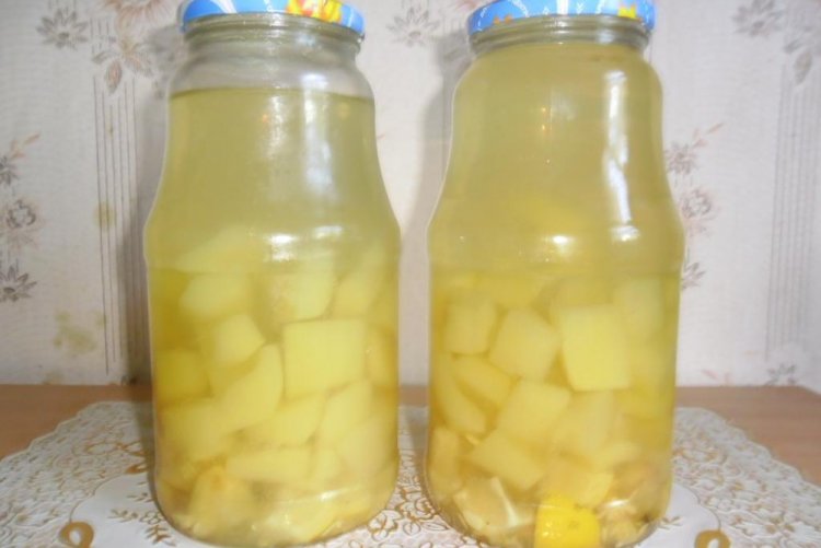 Zucchini Compote for Winter