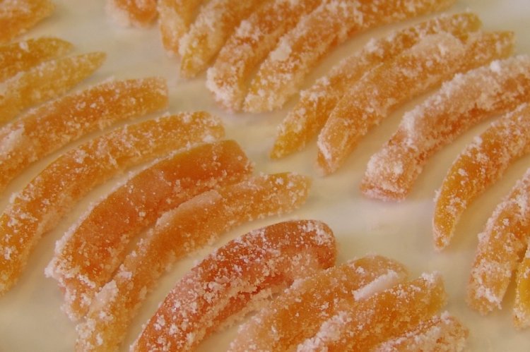 Candied Apples in Sugar