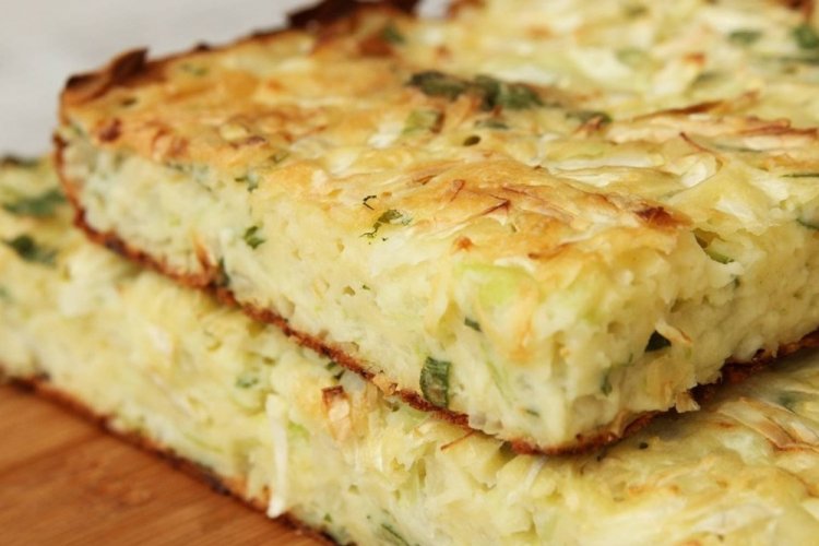 Buttermilk Cabbage Pour-Over Pie