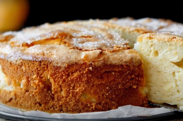 Buttermilk Apple Charlotte