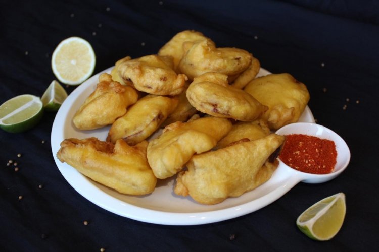 Eggplant in Egg White Batter