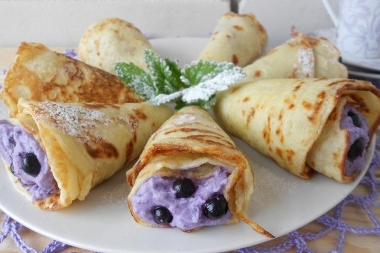 Cottage Cheese and Blueberry Filling