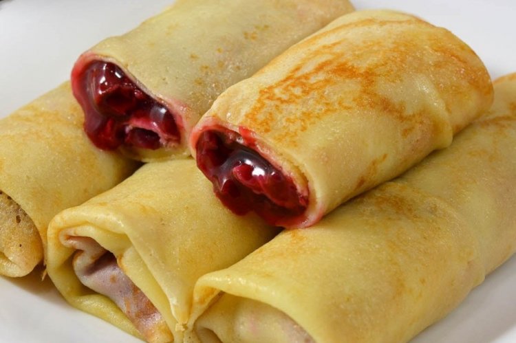Sweet Plum Pancake Filling