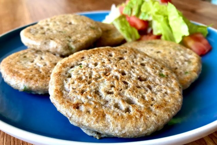 Green Buckwheat Pancakes