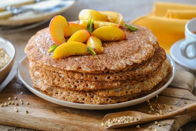 Green Buckwheat Pancakes