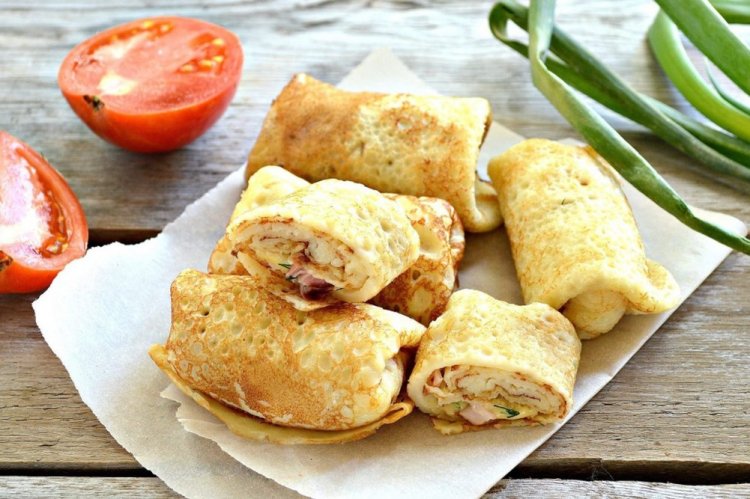 With Meat and Bacon