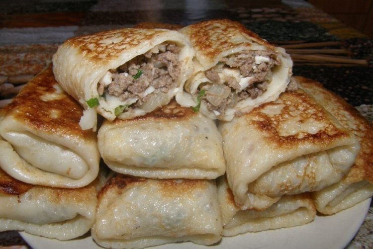 Lamb Filling for Pancakes