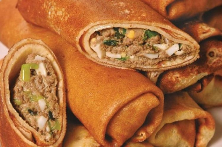 With Meat and Green Onion