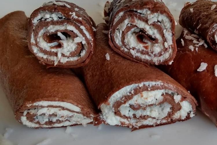With Cottage Cheese and Coconut Flakes