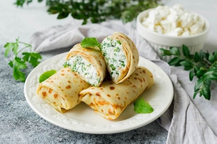 With Cottage Cheese and Cheese