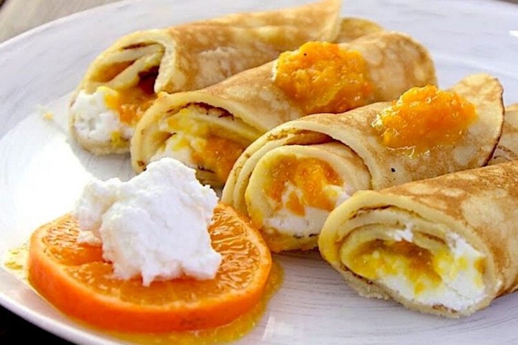 Cottage Cheese and Mandarin Filling