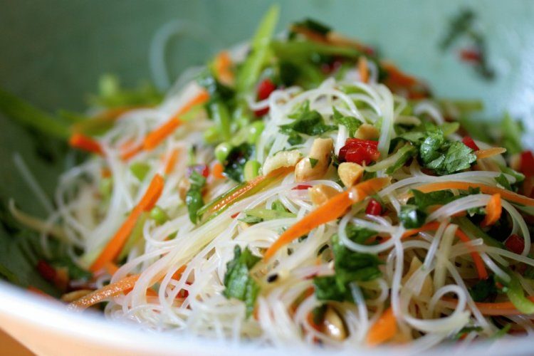 Thai Rice Noodle Salad
