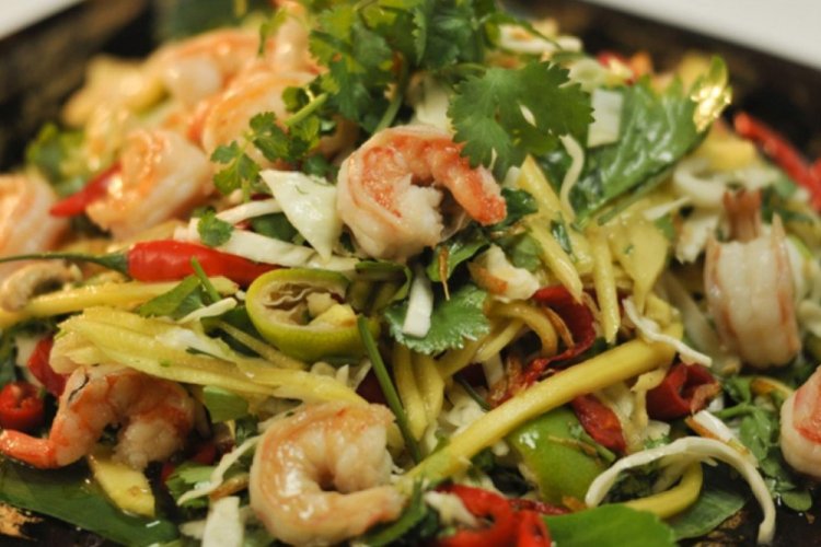 Thai Shrimp and Green Mango Salad