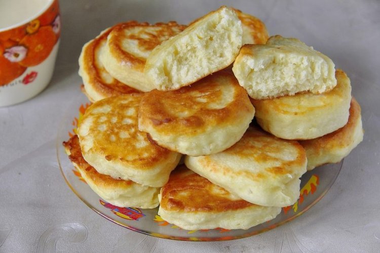 Yeast Sour Milk Pancakes