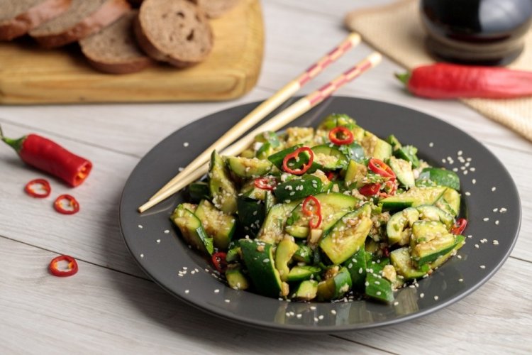 Chinese Smashed Cucumbers