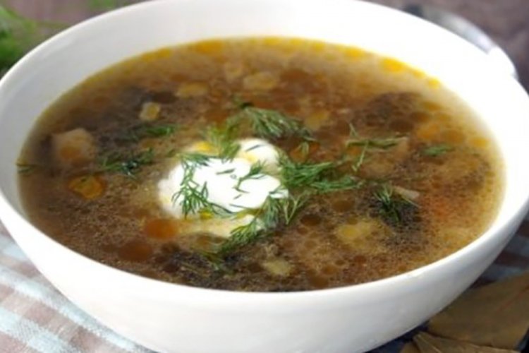 Sopa de níscalos con ahumados