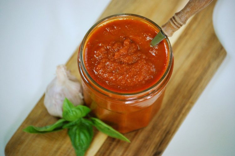Zucchini Ketchup with Vegetables