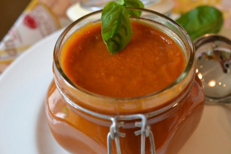 Zucchini Ketchup with Tomatoes