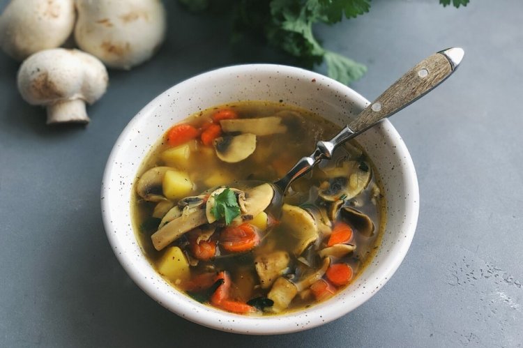 Mushroom and Potato Soup