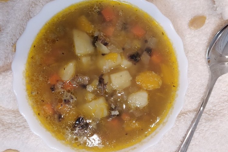 Mushroom and Pumpkin Soup