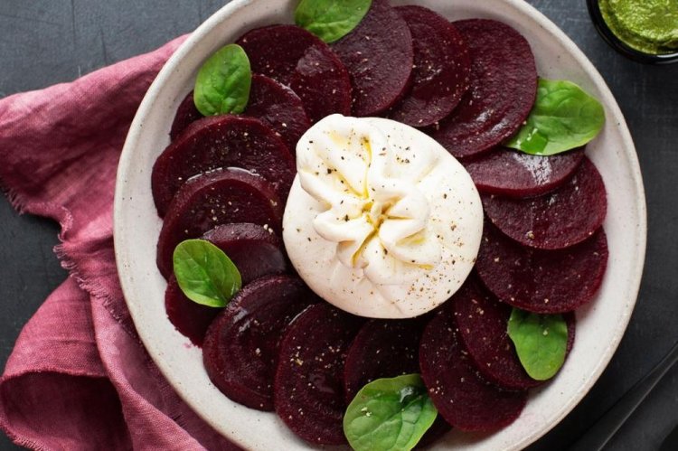 Burrata and Beetroot Salad
