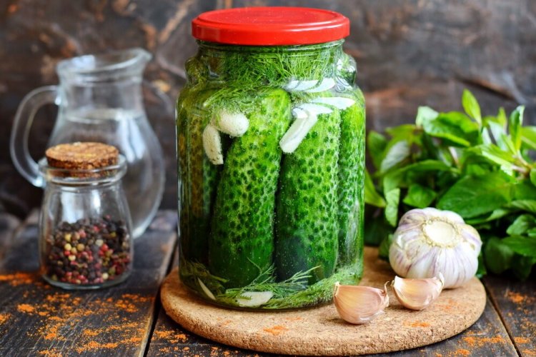 Lightly Salted Cucumbers