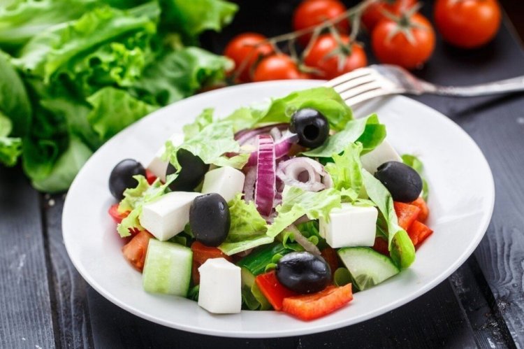 Greek Cucumber Salad