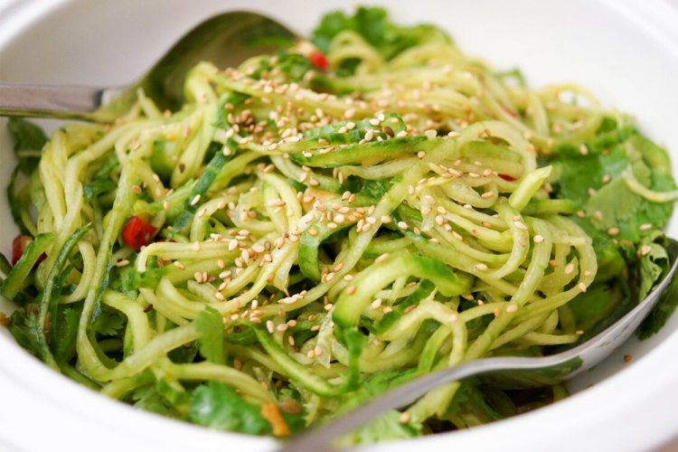 Spicy Cucumber Noodles