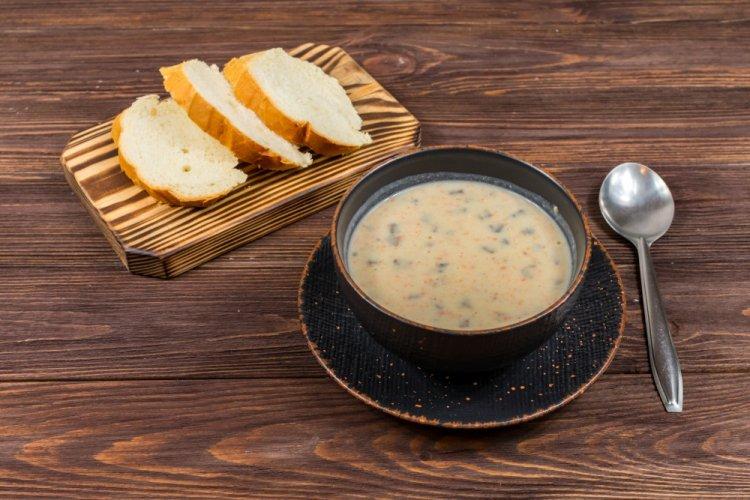Creamy Dried Mushroom Soup