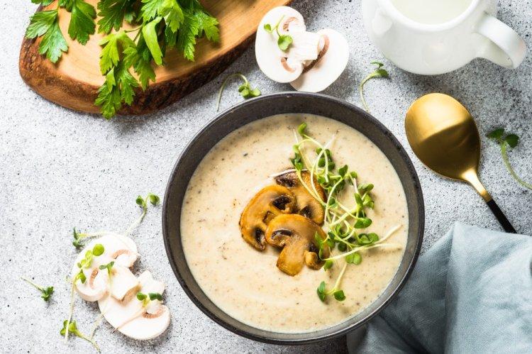 Creamy Mushroom Cream Soup