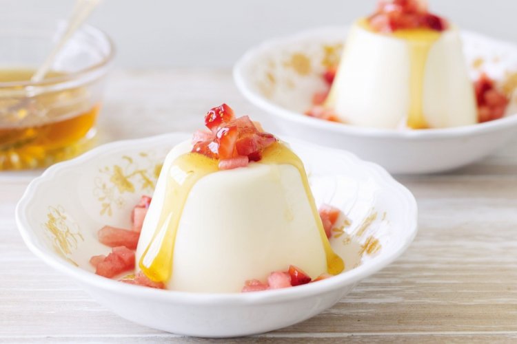 Cottage Cheese Blancmange
