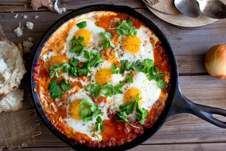 Shakshuka with Eggs