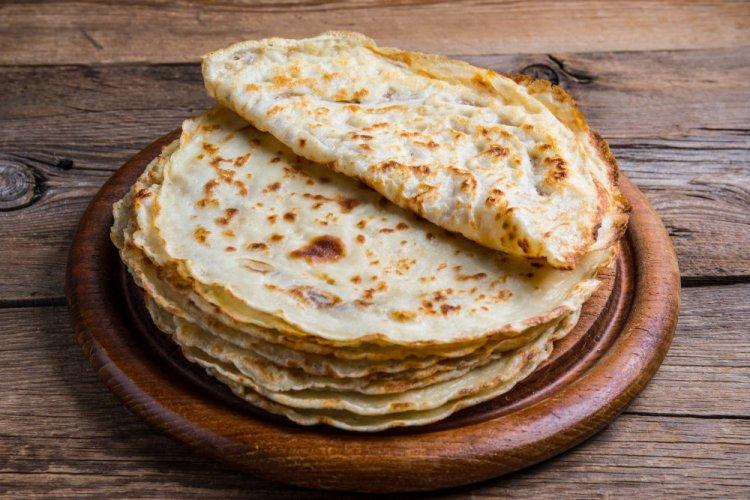 Ryazhenka and Rice Flour Pancakes