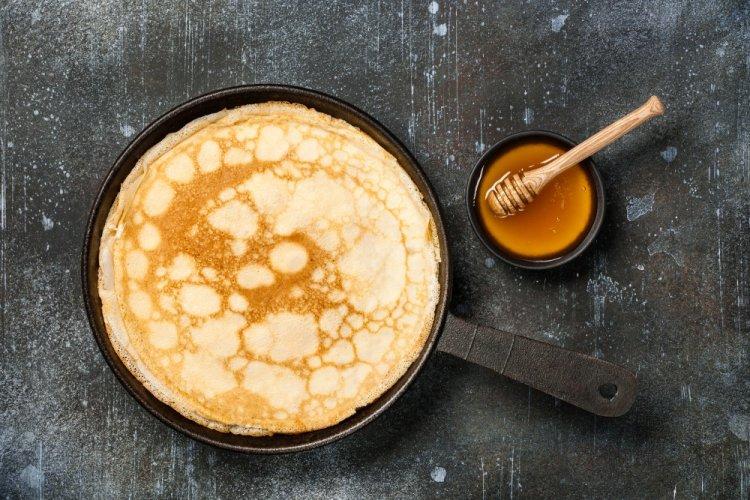 Ryazhenka and Kefir Pancakes