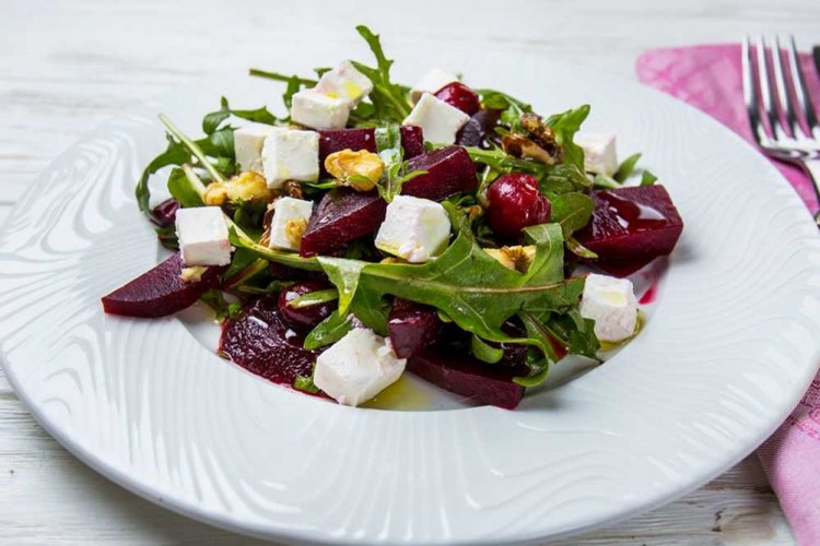 Beetroot and Cherry Salad
