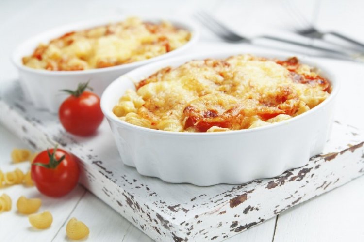 Pasta Bake with Chicken Fillet